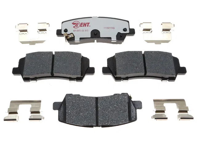 EHT1793AH – R/M BRAKES Brake Pad, OE Replacement Hybrid Technology With Hardware